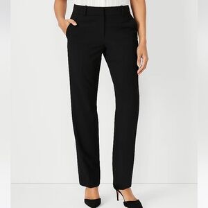 Ann Taylor Black Straight Leg Women's Pants